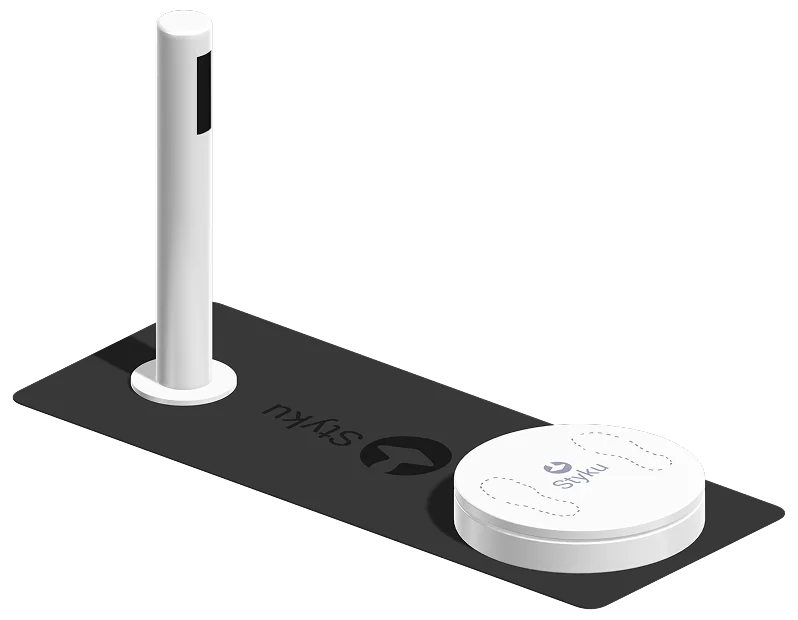 Styku 3D body scanner with rotating platform